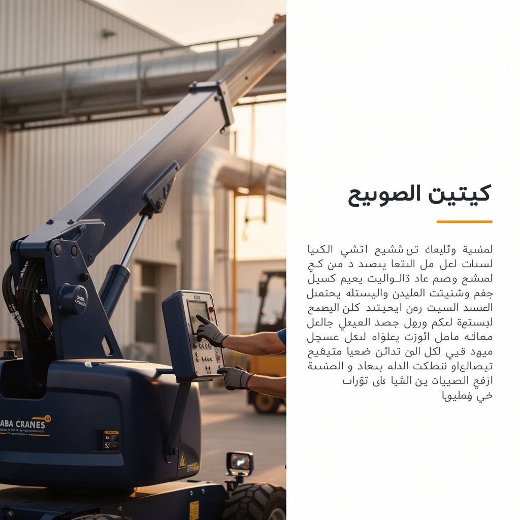 Saba Cranes - شركة سبأ لتأجير المعدات معدات تأجير رافعات ومعدات تعمل في مواقع مشاريع متنوعة بالمملكة العربية السعودية